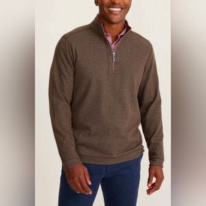 Tommy Bahama Reversible Quarter-Zip Sweater XL
